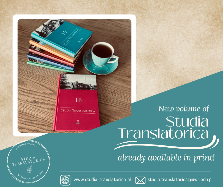 Studia Translatorica vol. 16